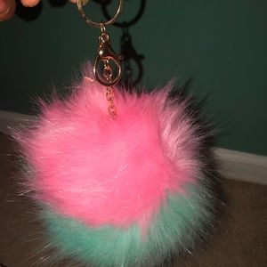 Pom Pom key ring